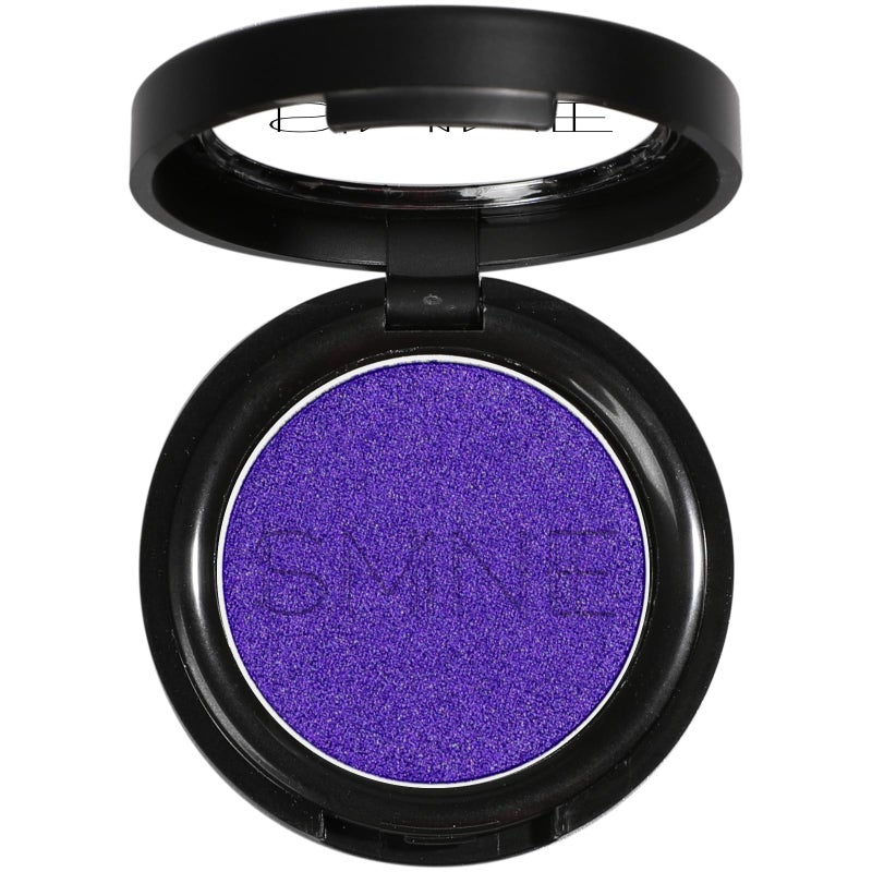 ISMINE Single Purple Shimmer Eyeshadow Powder Palette High Pigment Longwear Intense Color Best Purple Violet Eyeshadow